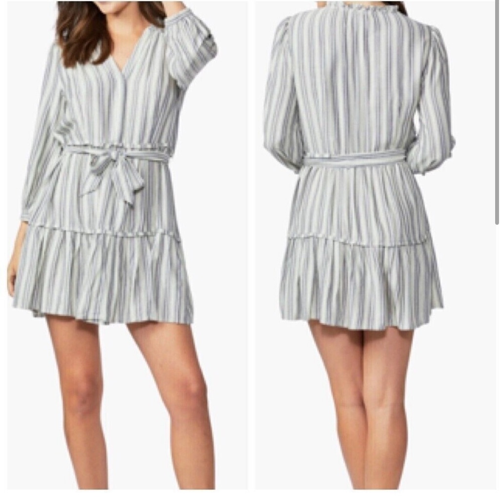 Paige Long Sleeve Tiered Dress